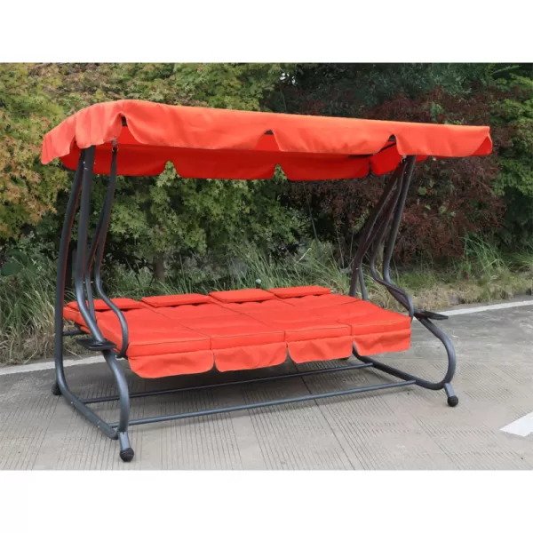 Zahradní houpačka MILANO - Oranžová