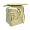 Finská sauna KARIBU HYTTI 1 (93861) natur LG4122