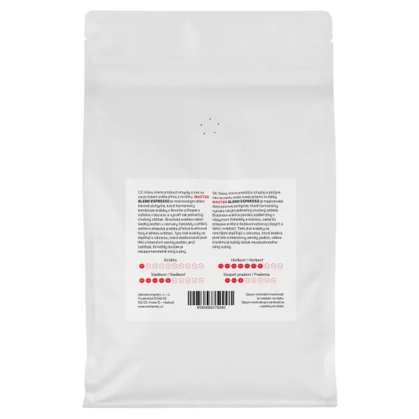 Zrnková káva Master Blend Espresso 1kg SENCOR Master Blend
