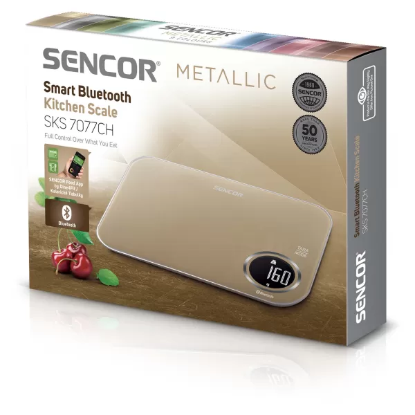 Chytrá kuchyňská váha SENCOR SKS 7077CH