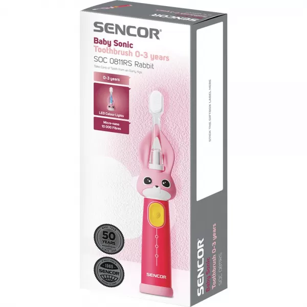 Dětský zubní kartáček SENCOR SOC 0811RS