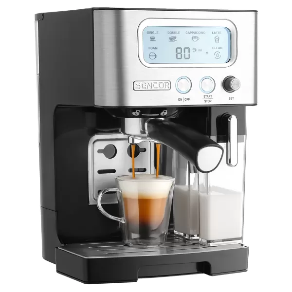 Poloautomatické Espresso SENCOR SES 4090SS