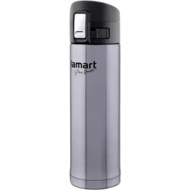 Termoska s pojistkou stříbrná Branche 0,42L LAMART LT4008