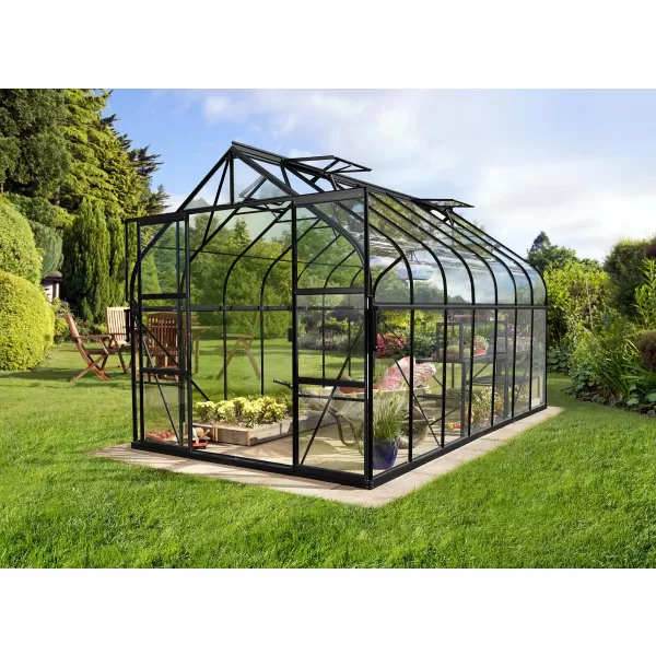 Skleník VITAVIA DIANA 11500 čiré sklo 3 mm černý LG4242