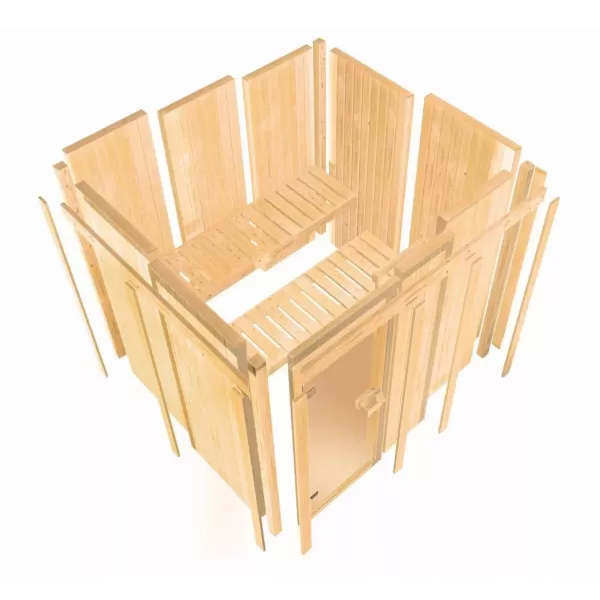 Finská sauna KARIBU ASKJA (35237) LG4203