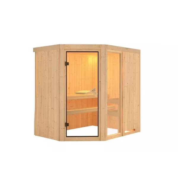 Finská sauna KARIBU FIONA 1 (59672) LG4204