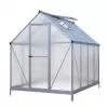 Skleník LANITPLAST SARANA 6x8 PC 4 mm stříbrný LG4275