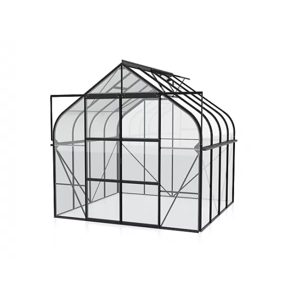 Skleník VITAVIA DIANA 6700 čiré sklo 3 mm černý LG4220