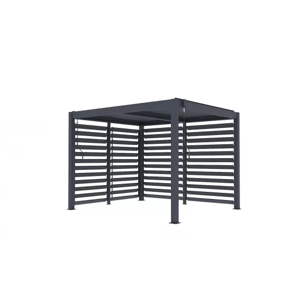 Boční lamelová zástěna 3,0 m k pergole LANITPLAST BIOCLIMATIC BASIC LG4294