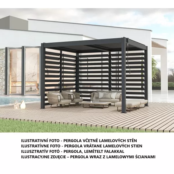 Hliníková pergola LANITPLAST BIOCLIMATIC 32 BASIC LG4288