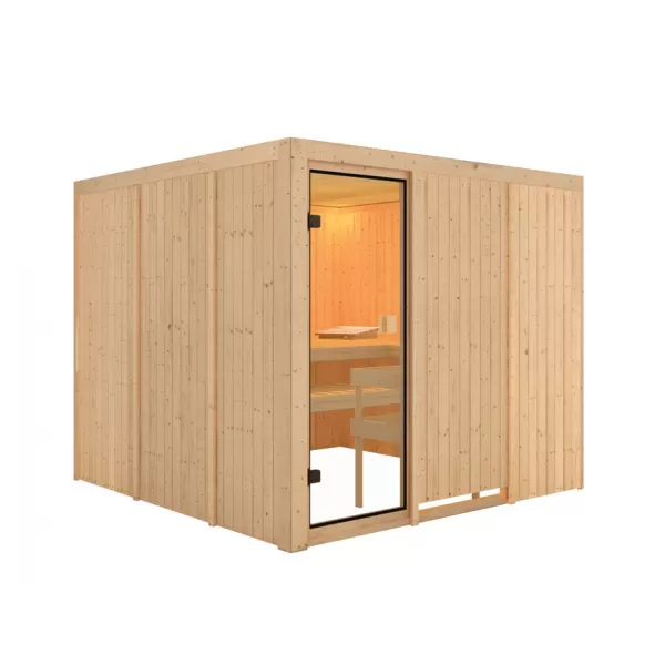 Finská sauna KARIBU ARVIKA (6197) LG4261