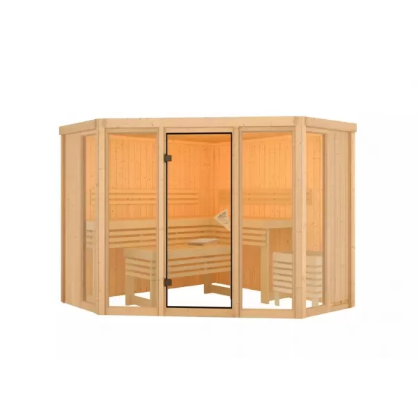 Finská sauna KARIBU ALCINDA (2503) LG4210