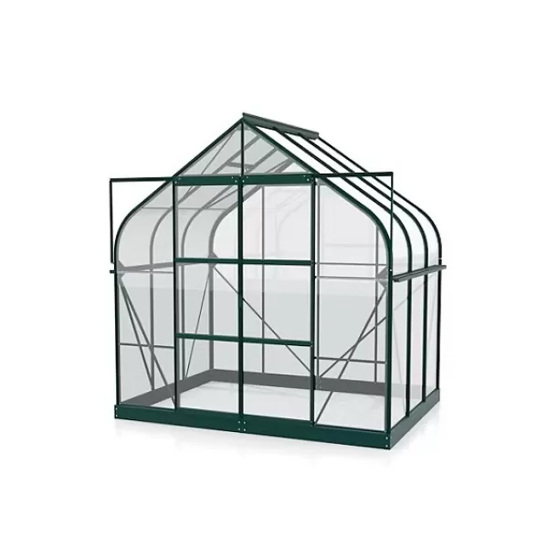 Skleník VITAVIA DIANA 5000 čiré sklo 3 mm zelený LG4224