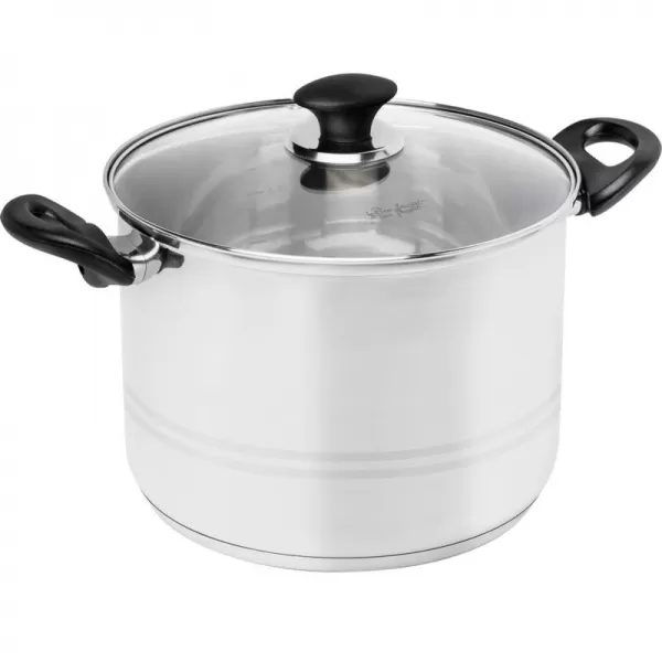 Hrnec s poklicí 24cm stříbrná Prestige LAMART LTB2418