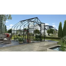 Skleník VITAVIA DIANA 8300 čiré sklo 3 mm černý LG4230