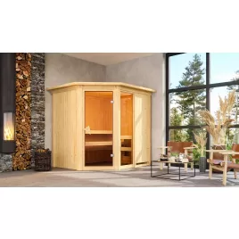 Finská sauna KARIBU FIONA 2 (49972) LG4207