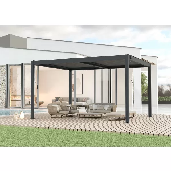 Hliníková pergola LANITPLAST BIOCLIMATIC 43 BASIC LG4293