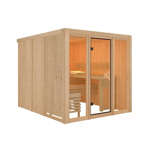 Finská sauna KARIBU ASKJA (35230) LG4202