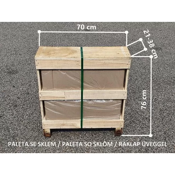 Skleník VITAVIA DIANA 6700 čiré sklo 3 mm černý LG4220