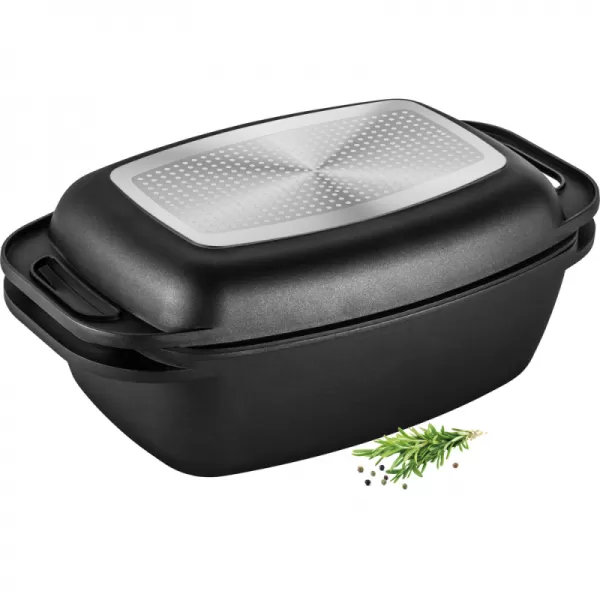 Pekáč s grilovacím víkem DOUBLE LAMART LT1105