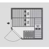 Finská sauna KARIBU KOTKA (6194) LG4258