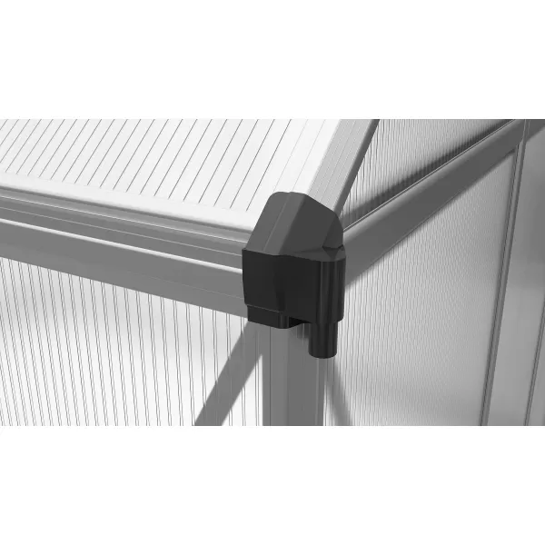 Skleník LANITPLAST SARANA 6x12 PC 4 mm stříbrný LG4276