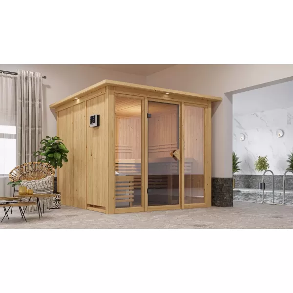 Finská sauna KARIBU ASKJA (35237) LG4203