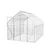 Skleník VITAVIA DIANA 9900 čiré sklo 3 mm stříbrný LG4232