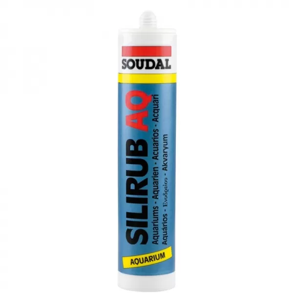 Silikonový tmel na akvária 310ml černá SILIRUB AQ