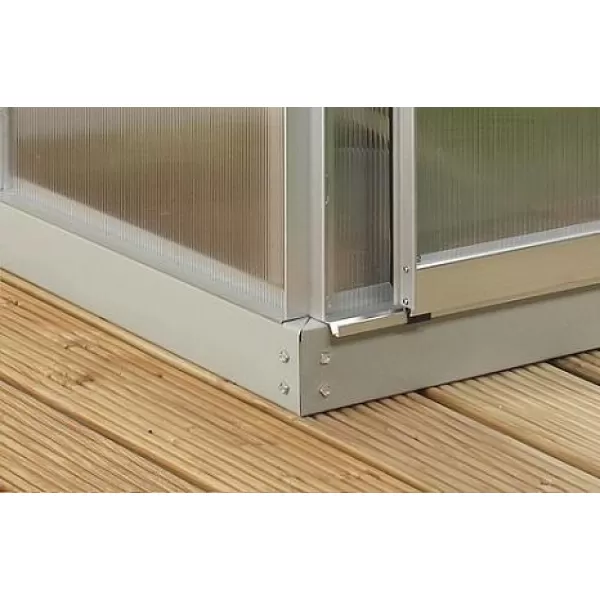 Skleník VITAVIA DIANA 9900 čiré sklo 3 mm stříbrný LG4232