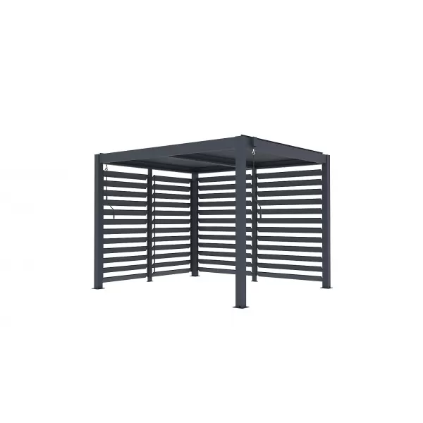 Boční lamelová zástěna 2,5 m k pergole LANITPLAST BIOCLIMATIC BASIC LG4291