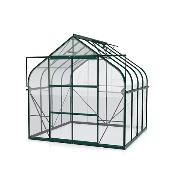 Skleník VITAVIA DIANA 6700 čiré sklo 3 mm zelený LG4219