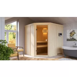 Finská sauna KARIBU BODO (6192) LG4264