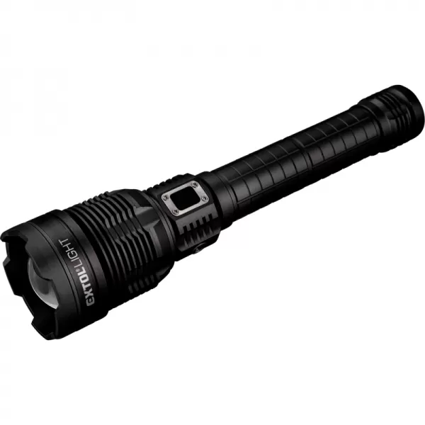 Svítilna 8000lm, zoom, USB nabíjení s powerbankou, 60W COB LED Extol Light 43142