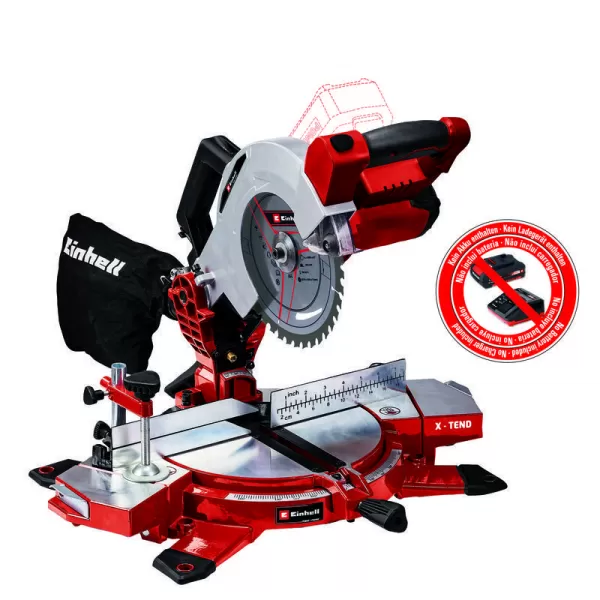 Aku kapovací pila 18V/bez aku TE-MS 18/210 Li-Solo Einhell 4300890