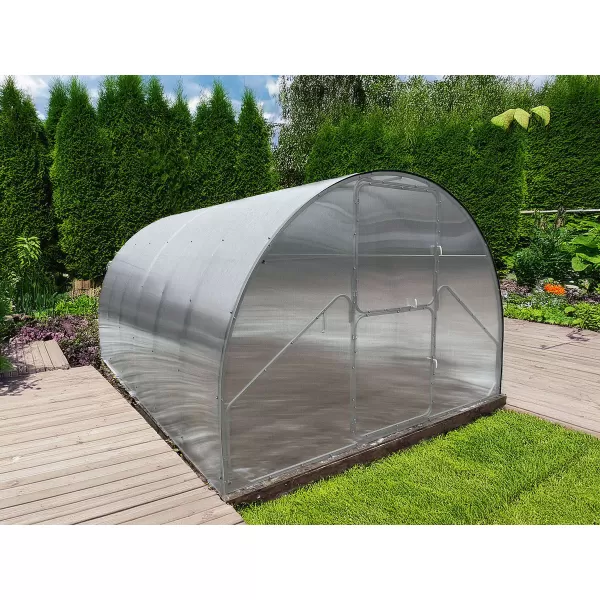 Skleník LANITPLAST DODO 300 3x4 m PC 4 mm šedý LG4346