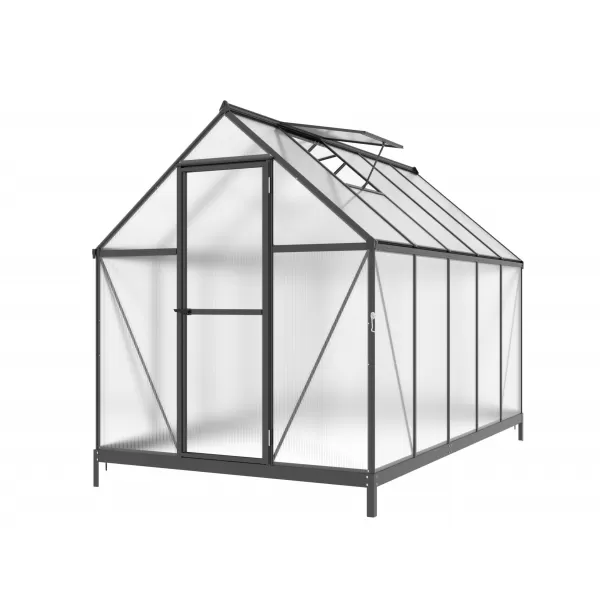 Skleník LANITPLAST SARANA 6x10 PC 4 mm černý LG4333