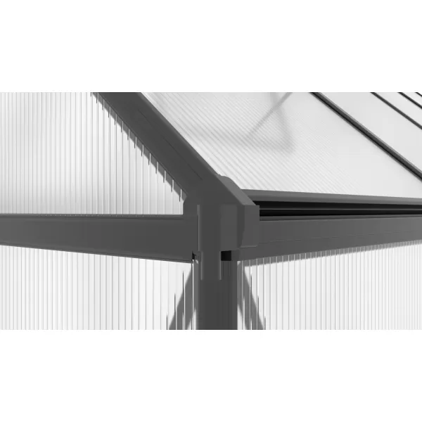 Skleník LANITPLAST SARANA 6x10 PC 4 mm černý LG4333