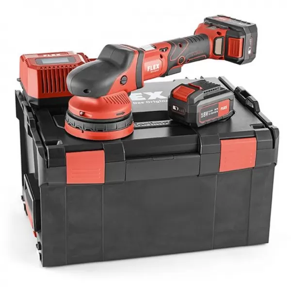 Aku excentrická leštička 18V/2x5Ah XCE 8 125 18.0-EC/5.0 Set Flex 438413