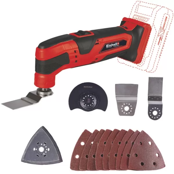 Aku multifunkční přístroj 18V/bez aku TC-MG 18 Li-Solo Einhell 4465170