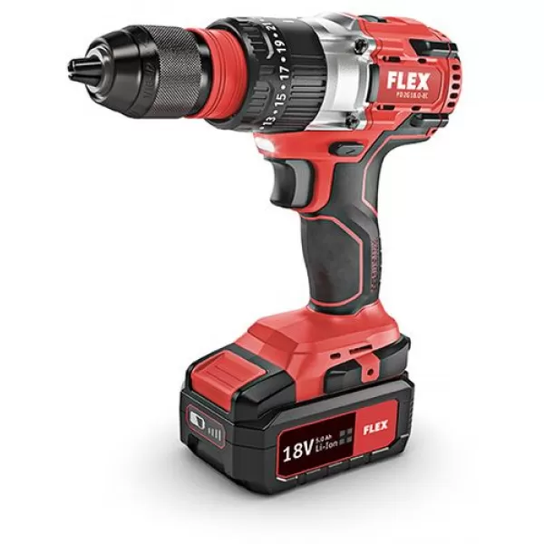 Aku vrtací šroubovák 18V bez aku FLEX PD 2G 18.0-EC
