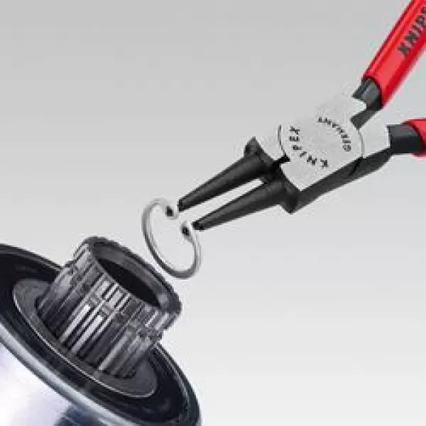 Bezpečnostní kleště pro vnitřní kroužky v otvorech Knipex 44 13 J3