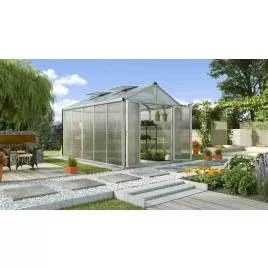 Skleník VITAVIA ZEUS COMFORT 10000 PC 10 mm stříbrný LG457