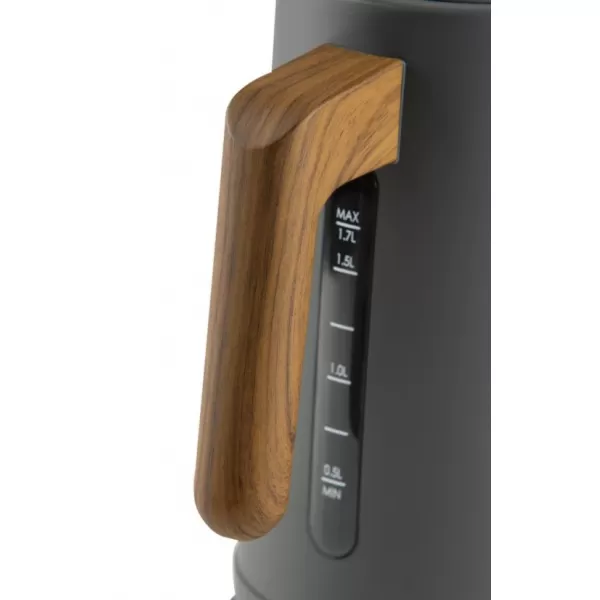 Rychlovarná konvice nerez WOOD YOU DOMO DO9268WK