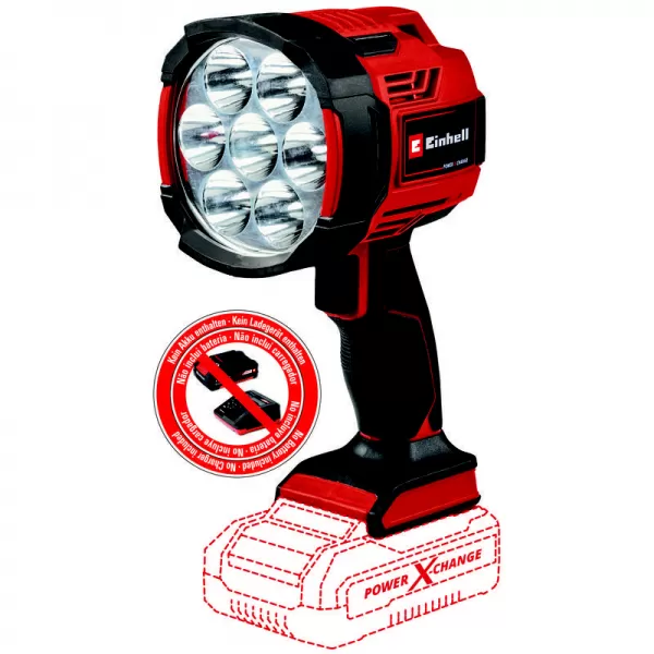 Aku svítilna 18V/bez aku TE-CL 18/2500 LiAC-solo Einhell 4514145