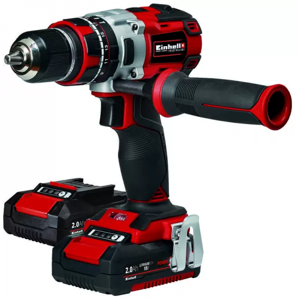 Aku příklepová vrtačka 18V/2x2,0Ah TE-CD 18 Li-i BL Einhell 4513861