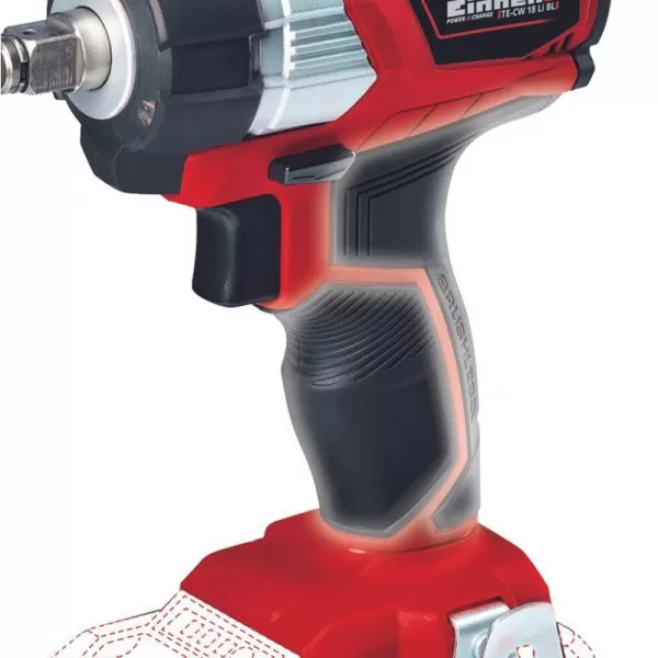 Aku rázový utahovák 18V/bez aku TE-CW 18 Li Brushless-Solo Einhell 4510040
