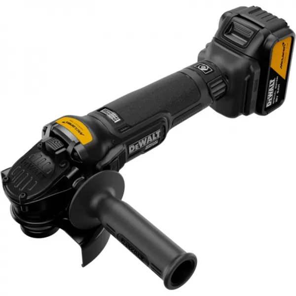 Aku úhlová bruska 125 mm 18V/2x5,0Ah McLaren DeWALT DCG45MP2T