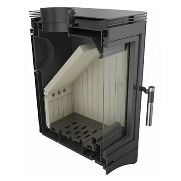 Krbová kamna se zásobníkem s dvířky KRATKI KOZA K5 S W D