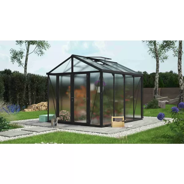 Skleník VITAVIA ZEUS COMFORT 8100 PC 10 mm černý LG455